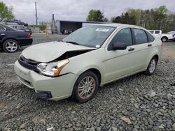 Salvage cars for sale from Copart Mebane, NC: 2010 Ford Focus SE