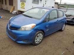 Salvage cars for sale at New Britain, CT auction: 2012 Toyota Yaris