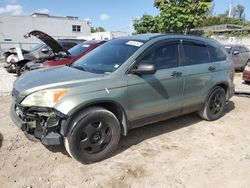 Honda CR-V LX salvage cars for sale: 2007 Honda CR-V LX