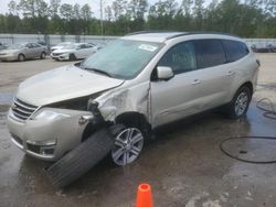 Salvage cars for sale at Harleyville, SC auction: 2017 Chevrolet Traverse LT