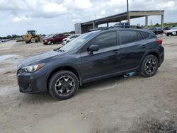 Salvage cars for sale at West Palm Beach, FL auction: 2019 Subaru Crosstrek Premium