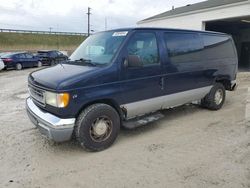 Ford salvage cars for sale: 2002 Ford Econoline E150 Wagon