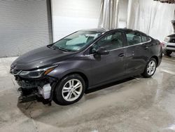 Salvage cars for sale from Copart Leroy, NY: 2017 Chevrolet Cruze LT