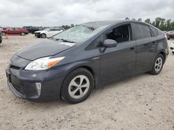 Vehiculos salvage en venta de Copart Houston, TX: 2015 Toyota Prius