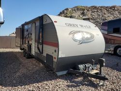 Forest River salvage cars for sale: 2019 Forest River Grey Wolf