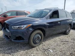 Salvage cars for sale at Franklin, WI auction: 2019 Infiniti QX60 Luxe