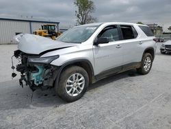 Salvage cars for sale from Copart Tulsa, OK: 2022 Chevrolet Traverse LS