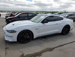 Salvage cars for sale at Grand Prairie, TX auction: 2022 Ford Mustang GT