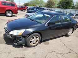 Vehiculos salvage en venta de Copart Moraine, OH: 2007 Honda Accord EX