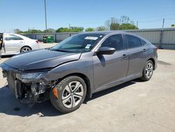 Vehiculos salvage en venta de Copart Wilmer, TX: 2018 Honda Civic LX