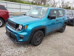 Salvage cars for sale at Bridgeton, MO auction: 2019 Jeep Renegade Sport