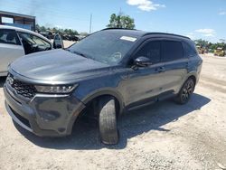 Salvage cars for sale from Copart Riverview, FL: 2021 KIA Sorento S