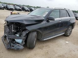 Salvage cars for sale at San Antonio, TX auction: 2018 Mercedes-Benz GLE 350