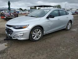 Salvage cars for sale at San Diego, CA auction: 2019 Chevrolet Malibu LT