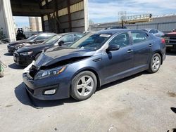 Salvage cars for sale at Kansas City, KS auction: 2015 KIA Optima LX