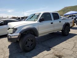 Salvage trucks for sale at Colton, CA auction: 2004 Toyota Tacoma Double Cab Prerunner