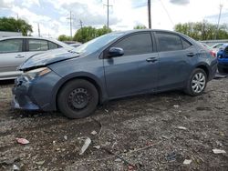 Salvage cars for sale at Columbus, OH auction: 2015 Toyota Corolla L