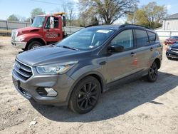 Salvage cars for sale at Chatham, VA auction: 2017 Ford Escape SE