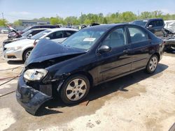 Salvage cars for sale at Louisville, KY auction: 2007 KIA Spectra EX