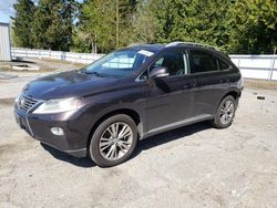 Salvage cars for sale at Arlington, WA auction: 2013 Lexus RX 350 Base