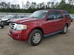 Salvage cars for sale at Harleyville, SC auction: 2014 Ford Expedition XLT