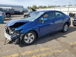 Honda Civic salvage cars for sale: 2015 Honda Civic LX