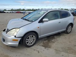 Salvage cars for sale from Copart Fresno, CA: 2002 Honda Civic SI