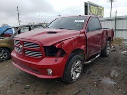 Salvage cars for sale from Copart Chicago Heights, IL: 2013 Dodge RAM 1500 Sport
