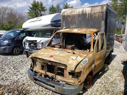 Salvage trucks for sale at West Warren, MA auction: 2019 Ford Econoline E350 Super Duty Cutaway Van