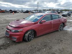 Salvage cars for sale at Indianapolis, IN auction: 2018 Chevrolet Malibu LT