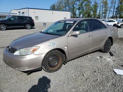 Vehiculos salvage en venta de Copart Arlington, WA: 2004 Toyota Camry LE