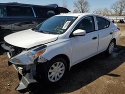 Salvage cars for sale at Elgin, IL auction: 2019 Nissan Versa S