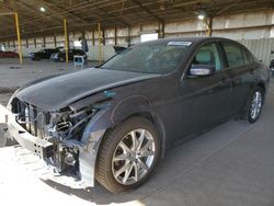 Salvage cars for sale from Copart Phoenix, AZ: 2009 Infiniti G37