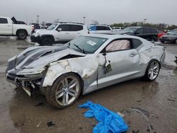 Salvage cars for sale at Indianapolis, IN auction: 2016 Chevrolet Camaro SS