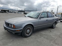 Salvage cars for sale from Copart Sun Valley, CA: 1991 BMW 535 I Automatic