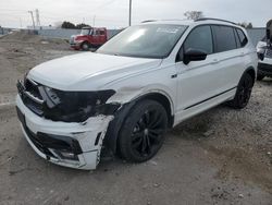 Salvage cars for sale at Franklin, WI auction: 2021 Volkswagen Tiguan SE