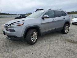 Jeep salvage cars for sale: 2015 Jeep Cherokee Limited