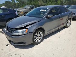 Salvage cars for sale from Copart Ocala, FL: 2013 Volkswagen Jetta SE