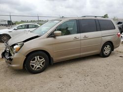 Salvage cars for sale at auction: 2007 Honda Odyssey EXL