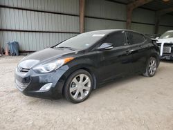 Salvage cars for sale at Houston, TX auction: 2013 Hyundai Elantra GLS