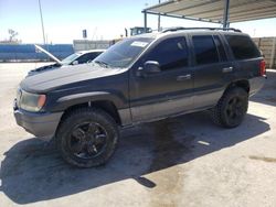 Salvage cars for sale at Anthony, TX auction: 2001 Jeep Grand Cherokee Laredo