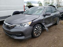 Honda Vehiculos salvage en venta: 2017 Honda Accord Hybrid EXL