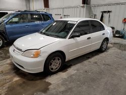 Salvage cars for sale at Milwaukee, WI auction: 2001 Honda Civic LX