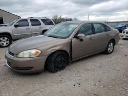 Chevrolet Impala ls salvage cars for sale: 2007 Chevrolet Impala LS