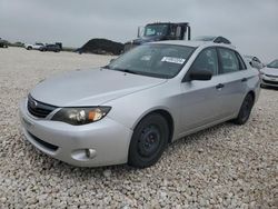 Vehiculos salvage en venta de Copart Temple, TX: 2008 Subaru Impreza 2.5I