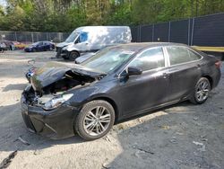 Salvage cars for sale from Copart Waldorf, MD: 2016 Toyota Camry LE