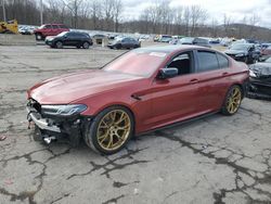Salvage cars for sale at Marlboro, NY auction: 2021 BMW M5