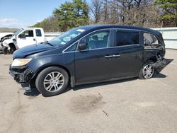 Salvage cars for sale at Brookhaven, NY auction: 2011 Honda Odyssey EXL