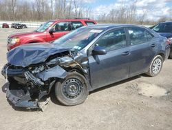 Salvage cars for sale at Leroy, NY auction: 2019 Toyota Corolla L