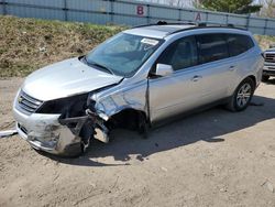 Vehiculos salvage en venta de Copart Davison, MI: 2015 Chevrolet Traverse LT